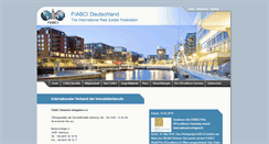 Desktop Screenshot of fiabci.de